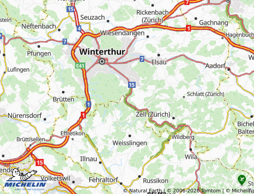 Mappa MICHELIN Sennhof - ViaMichelin