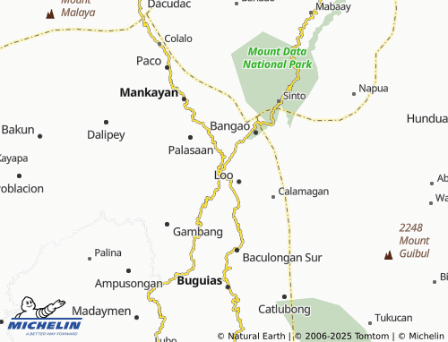 MICHELIN Abatan map - ViaMichelin