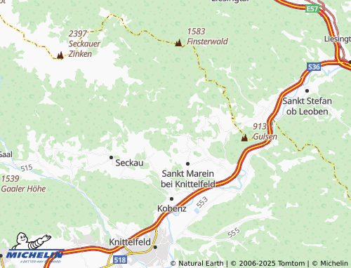 Carte MICHELIN Fressenberg - ViaMichelin
