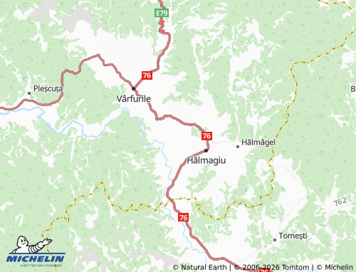 Mappa MICHELIN Leștioara - ViaMichelin