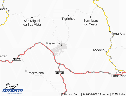 MICHELIN Morada do Sol map - ViaMichelin
