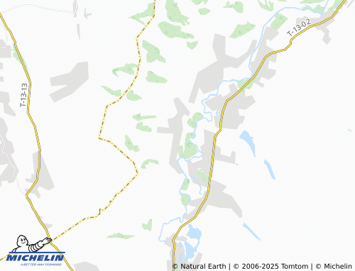 MICHELIN Lysohorivka map - ViaMichelin