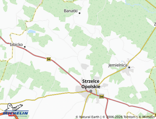 MICHELIN Rozmierka map - ViaMichelin
