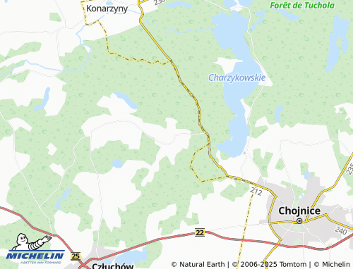 Mappa MICHELIN Czarnoszyce - ViaMichelin