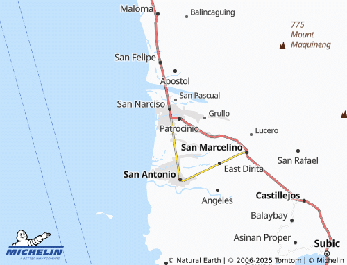 MICHELIN Beddeng map - ViaMichelin