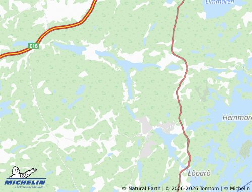 MICHELIN-Landkarte Sjöändan - ViaMichelin