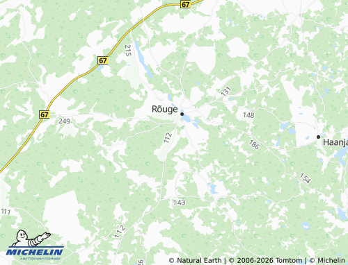 Kaart MICHELIN Väiku-Ruuga - ViaMichelin