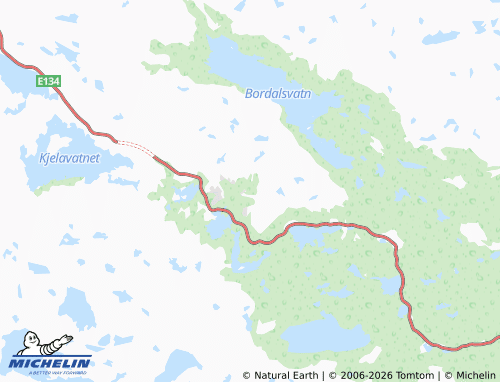 MICHELIN Råsstøl map - ViaMichelin