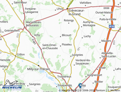 Mappa MICHELIN Pisseleu - ViaMichelin