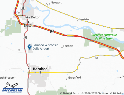 Mappa MICHELIN Fairfield - ViaMichelin
