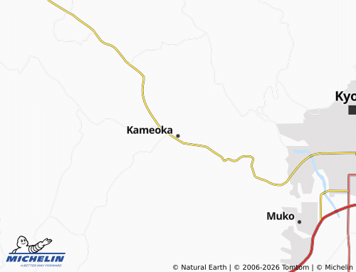 Mappa MICHELIN Kameoka - ViaMichelin