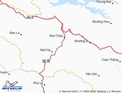 Mapa MICHELIN Chiềng Châu - ViaMichelin