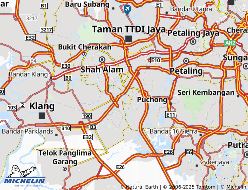 MICHELIN Elite Industrial Estate map - ViaMichelin