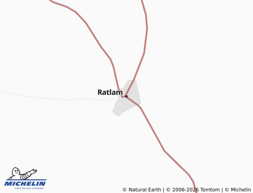 Mappa MICHELIN Ratlam - ViaMichelin