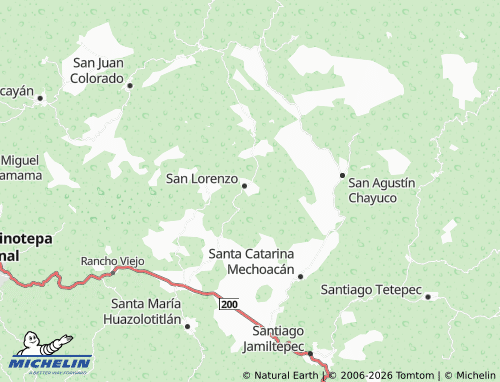 MICHELIN Santa Cruz map - ViaMichelin