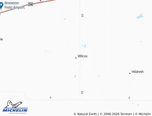 Mappa MICHELIN Wilcox - ViaMichelin