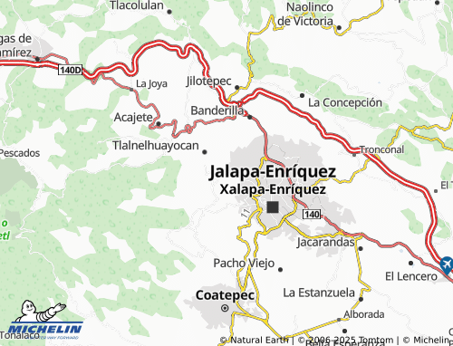 Carte MICHELIN Guadalupe Victoria - ViaMichelin
