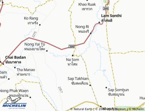 MICHELIN Na Som map - ViaMichelin
