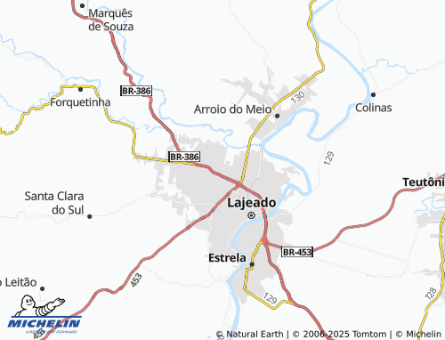 MICHELIN Santo André map - ViaMichelin
