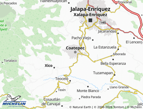 Mapa MICHELIN El Cedro - ViaMichelin