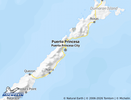 Mappa MICHELIN Palawan - ViaMichelin