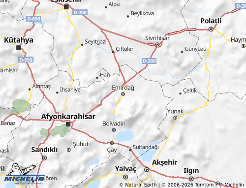 Mappa MICHELIN Emirdağ - ViaMichelin