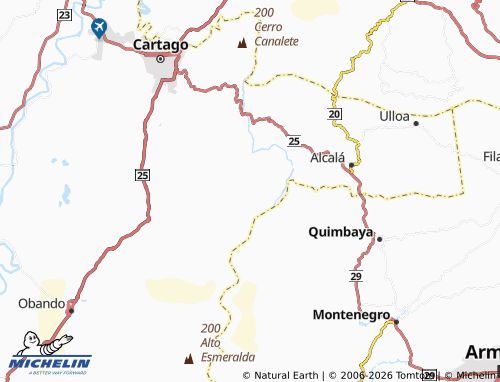 Mapa MICHELIN Coloradas - ViaMichelin