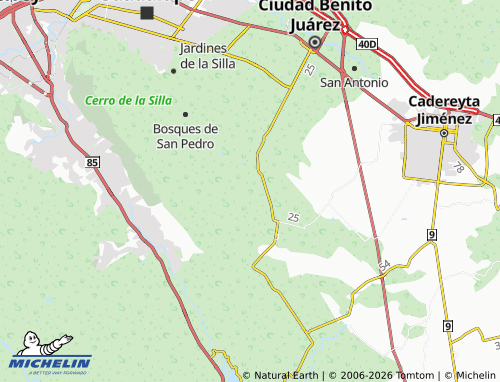 Mappa MICHELIN Bosques de la Silla - ViaMichelin