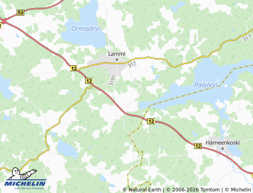Kaart MICHELIN Oinen - ViaMichelin