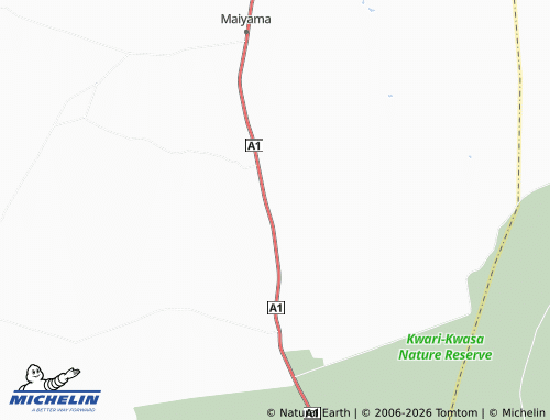 MICHELIN Kurunkudu map - ViaMichelin
