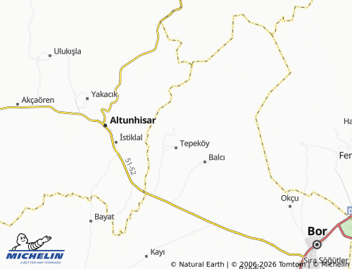 MICHELIN Karanlıkdere map - ViaMichelin