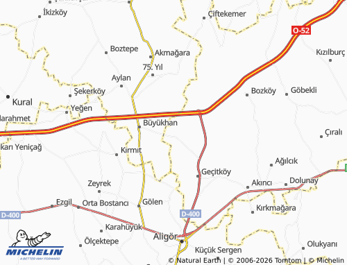 MICHELIN Överler map - ViaMichelin