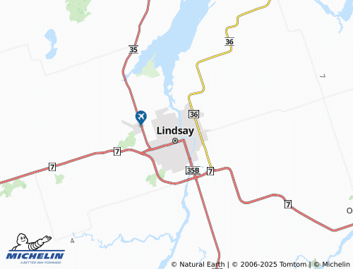 MICHELIN Kawartha Lakes map - ViaMichelin