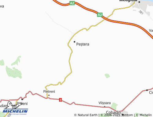 MICHELIN Veteranu map - ViaMichelin
