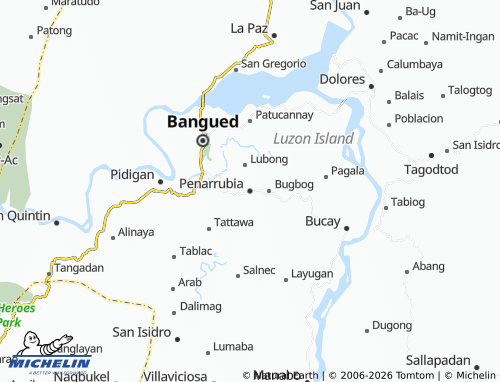 MICHELIN Penarrubia map - ViaMichelin