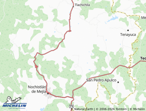 Mapa MICHELIN Monte de Yáñez - ViaMichelin