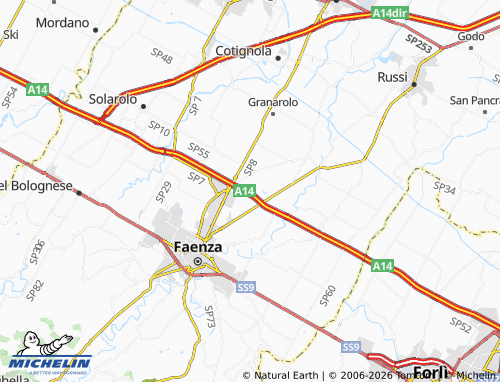 Mappa MICHELIN Cascina - ViaMichelin