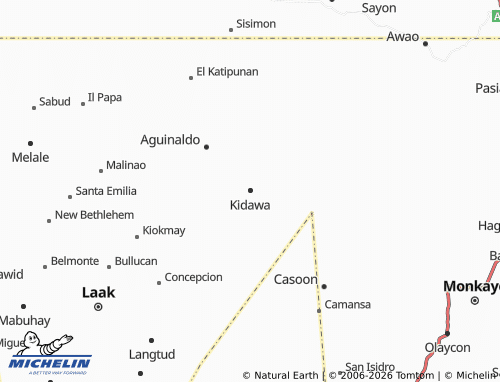 MICHELIN Kidawa map - ViaMichelin