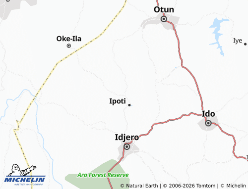 Mappa MICHELIN Odo-Owa - ViaMichelin