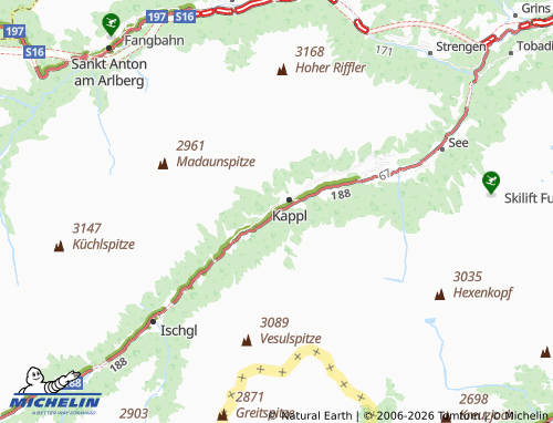 MICHELIN Höferau map - ViaMichelin