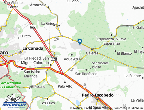 Mapa MICHELIN Agua Azul - ViaMichelin