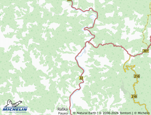 Mapa MICHELIN Bela Stena - ViaMichelin