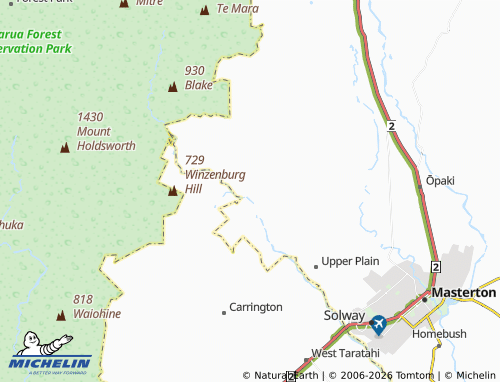 Mapa MICHELIN Kaituna - ViaMichelin