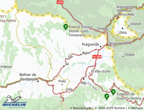 Mappa MICHELIN Saga - ViaMichelin