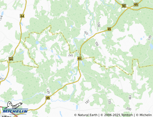 MICHELIN Paidra map - ViaMichelin