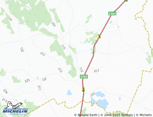 MICHELIN Levala map - ViaMichelin