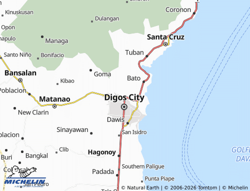 Mappa MICHELIN Zone 1 - ViaMichelin