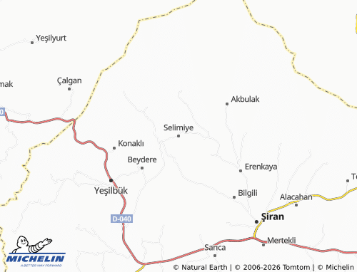Mappa MICHELIN Selimiye - ViaMichelin