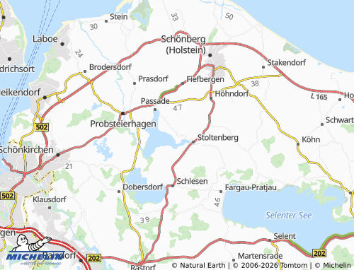 Kaart MICHELIN Fahren - ViaMichelin