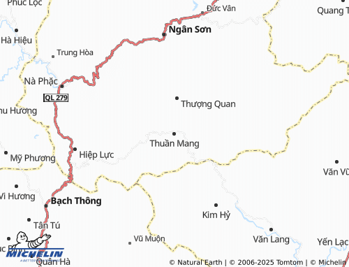 MICHELIN Thuần Mang map - ViaMichelin